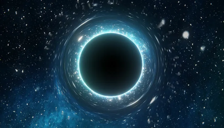 Descubre NASA agujero negro más grande y distante