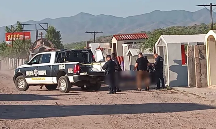 Sin identificar hombre encontrado sin vida en las capillas de la Santa Muerte