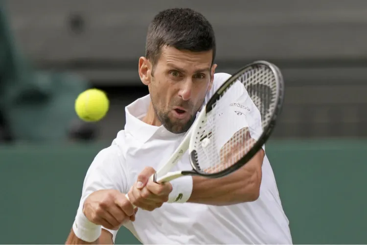 Djokovic camina a cuartos de final