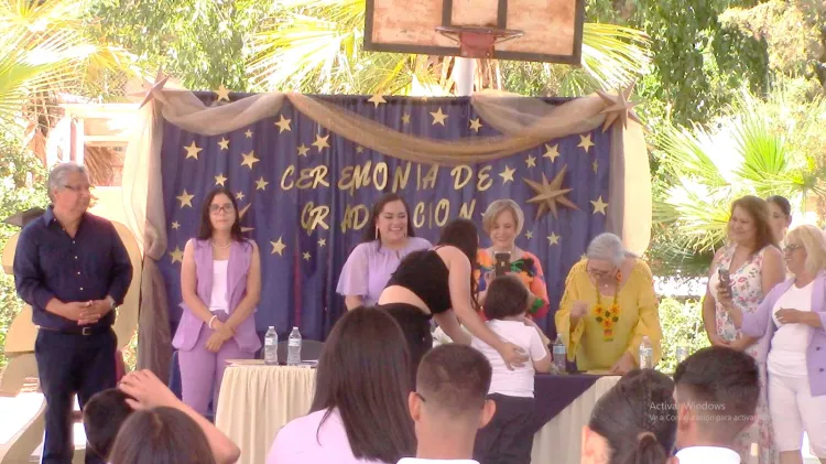 Dan fin a ciclo escolar alumnos del CAM número 1