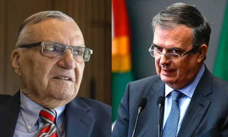 Denuncia Joe Arpaio a Marcelo Ebrard por difamación