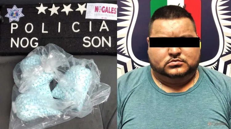 Detienen a persona con casi 3 mil pastillas de fentanilo