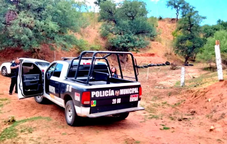 Encuentran restos óseos en predio de esta frontera