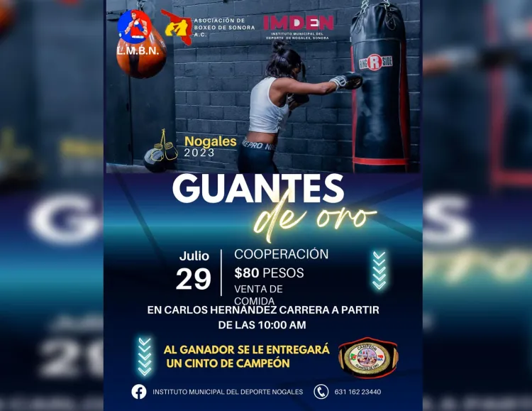 Invita IMDEN a Guantes de Oro