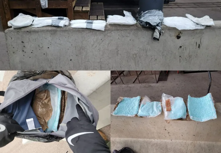 Encuentran mochilas con droga “abandonadas” en las Shuttles