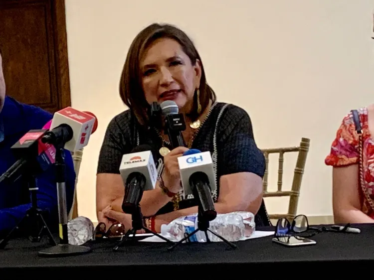 La esperanza ya no está del lado de la 4T: Xóchitl Gálvez