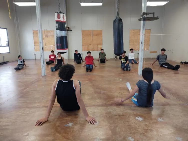 Acuden niños y adolescentes al Heptatlón