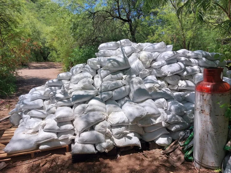 Asegura la FGR narcolaboratorio en Quiriego