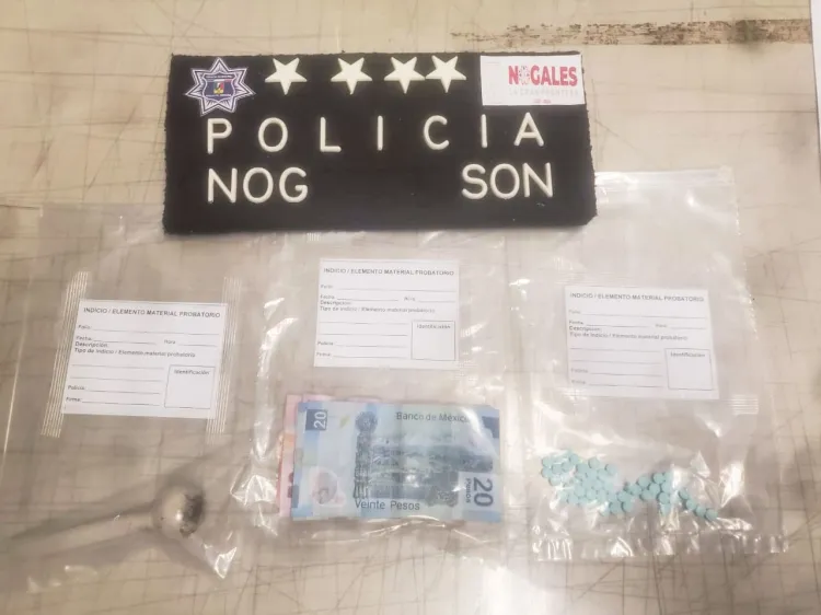 Detienen a pareja con varias pastillas de fentanilo