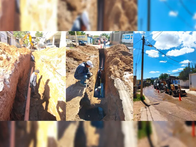 Repara el Oomapas tubería de drenaje dañada