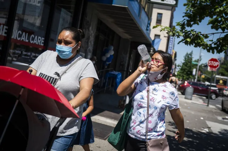 Aumentan peligros por por fuerte ola de calor