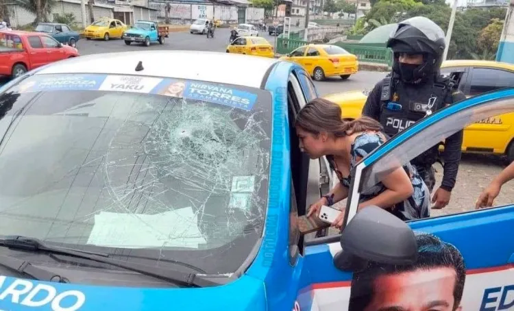 Atacan a tiros a candidata a la Asamblea Nacional en Ecuador