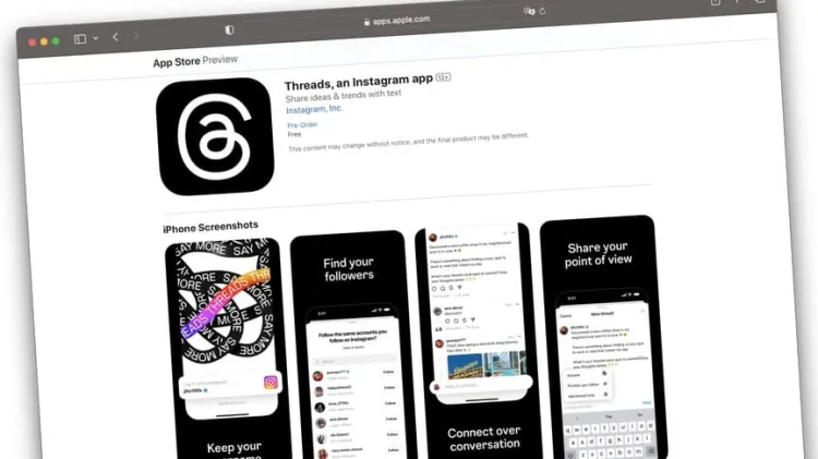 Confían que Threads llegue a mil millones de usuarios