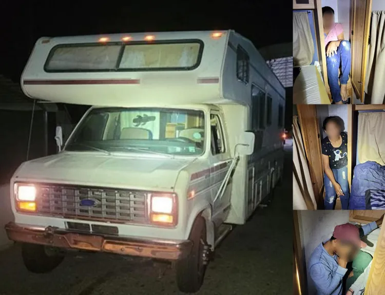 Arrestan a ciudadano americano por traficar personas