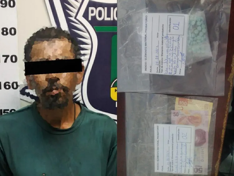 Detenido tras fumar fentanilo en plena calle