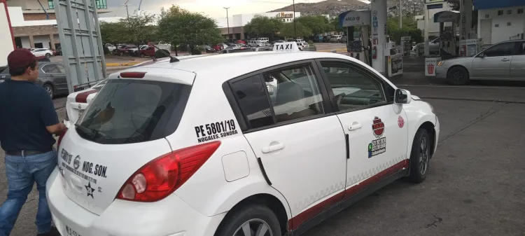 Regularán a taxistas en Nogales