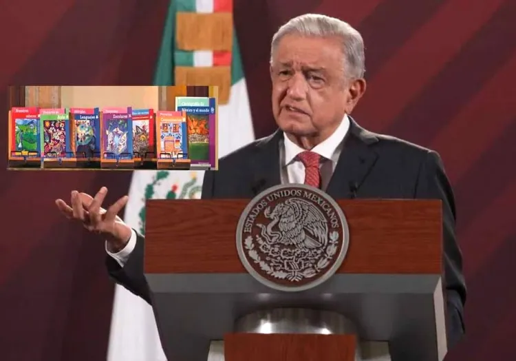 Acepta AMLO errores en libros, pero que son menos que otros
