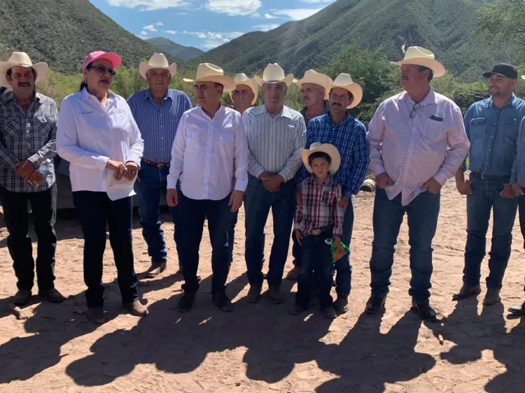 Entrega Gobernador obras hidroagrícolas en Bavispe