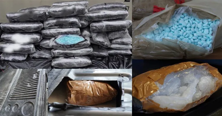 Decomisan más de medio millón de pastillas de fentanilo en EU