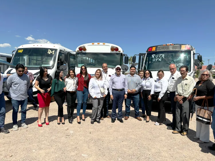 Refuerzan rutas de transporte público en esta frontera