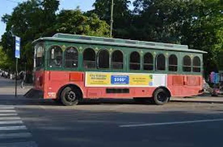 Tiene nueva ruta turística el trolebús