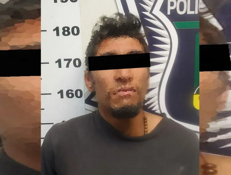 Detienen a persona con machete que aterrorizaba a colonos