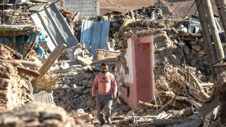 Asciende a casi 3 mil muertos por temblor en Marruecos