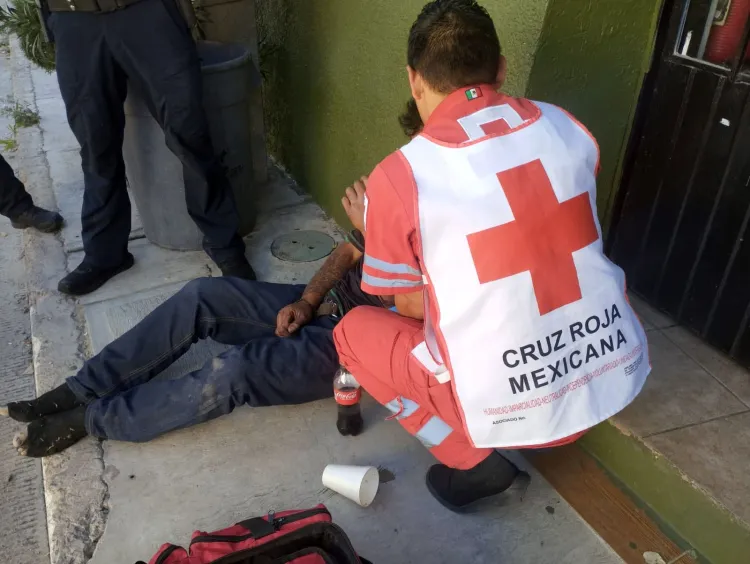 Encuentran a hombre severamente golpeado