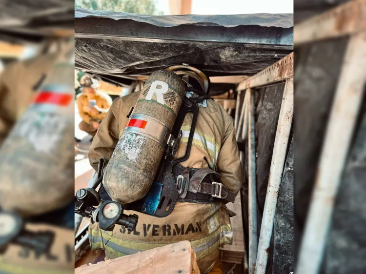 Realizan bomberos prácticas de búsqueda y rescate