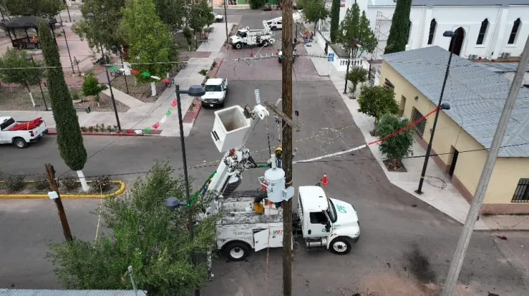 Anuncia la CFE suspensión de energía en 8 municipios de Sonora