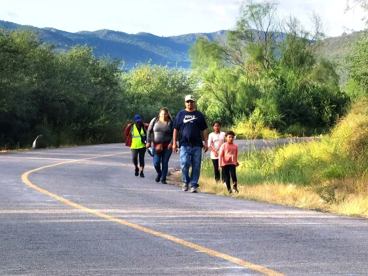 Se alistan autoridades para protección de caminantes