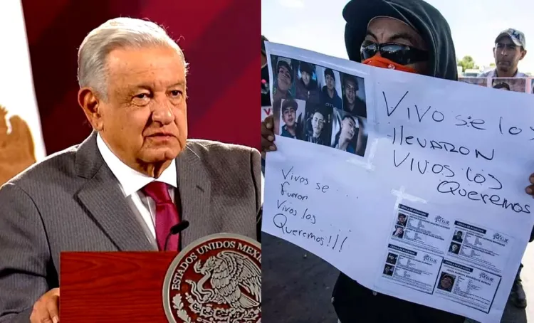 Lamenta AMLO hallazgo de seis cuerpos tras secuestro de jóvenes en Zacatecas