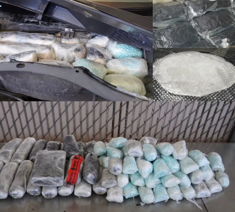 Decomisa la CBP casi 130 mil pastillas de fentanilo en Arizona