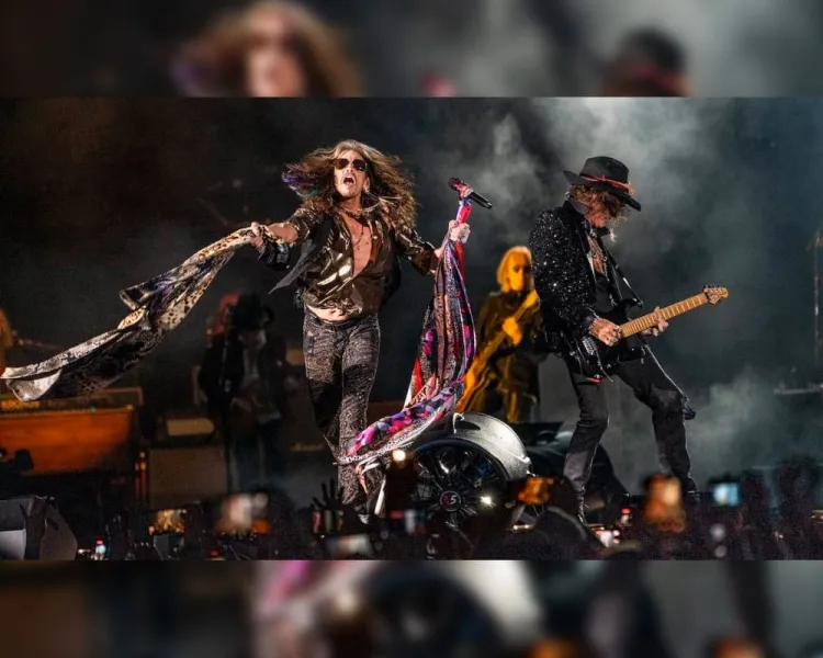 Pospone Aerosmith gira de despedida sufre vocalista daños en laringe y cuerdas vocales