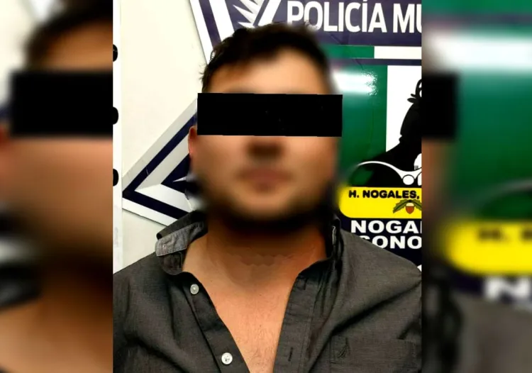 Arrestan a persona ebria y agresiva