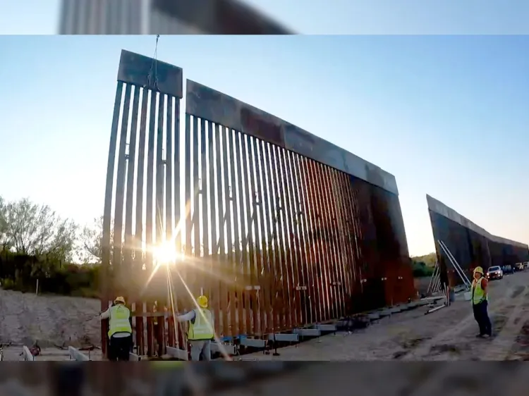 Reforzarán zona de muro fronterizo en disputa entre cárteles por el tráfico de personas