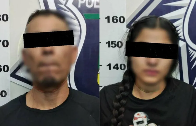 Detienen a pareja dentro de una vivienda