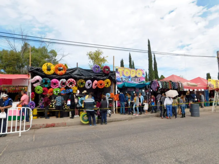 Listos espacios para puestos en la Feria del Hueso