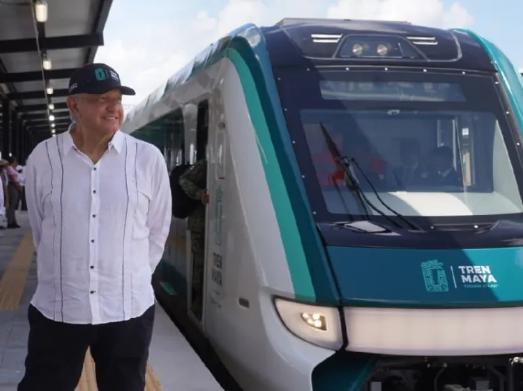 Defiende AMLO creación de fideicomiso para el Tren Maya