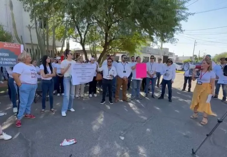 Se suman a paro nacional trabajadores del PJF Hermosillo