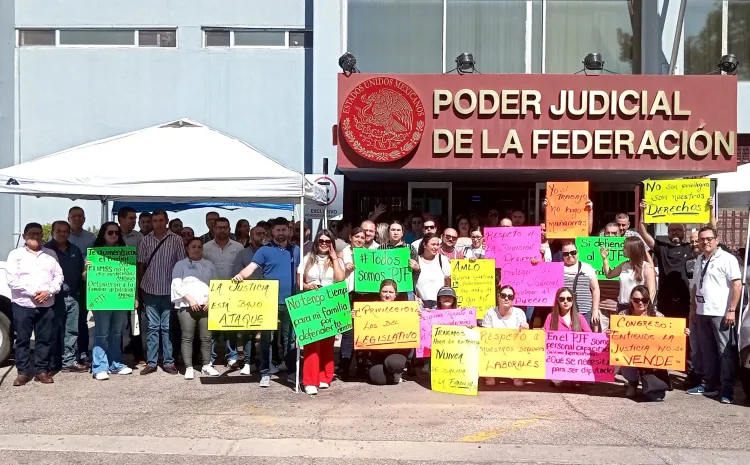 Se une el PJF de Nogales con el paro nacional