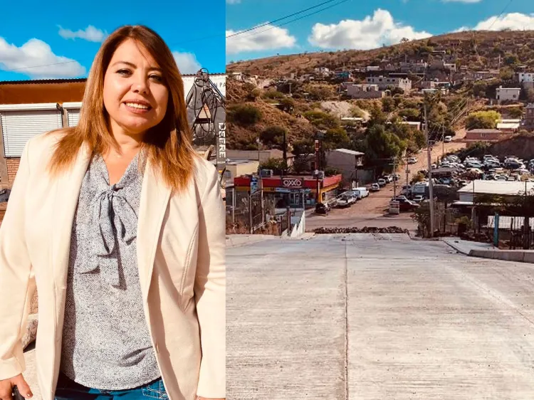 Constatan avance en obras de pavimentación