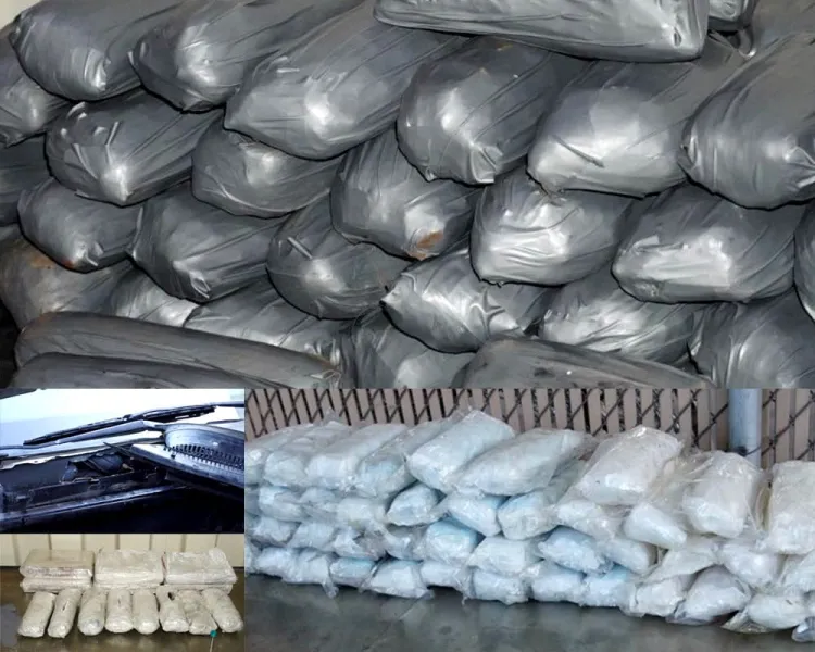 Anuncia la CBP decomisos de narcóticos después de días de inactividad