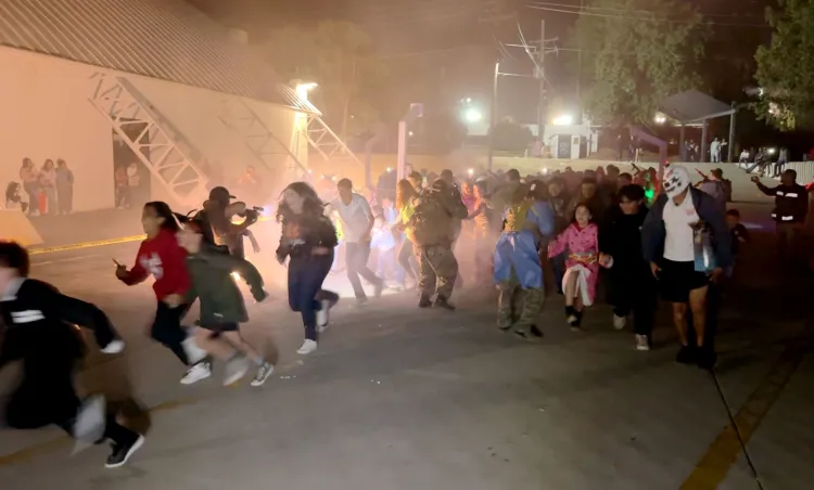 Aterrorizan a nogalenses con ‘Halloween Fest’