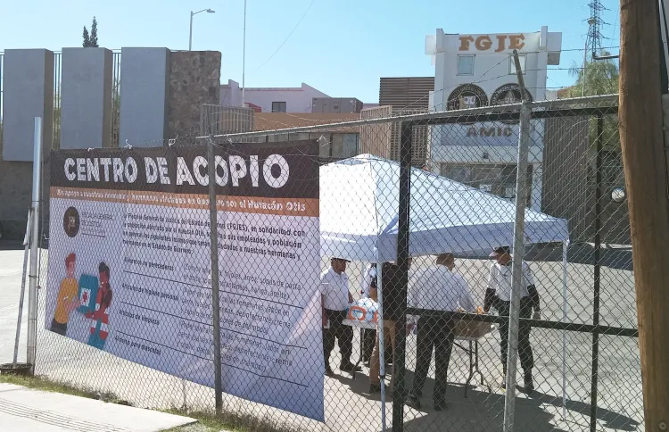 Invita la FGJE a ayudar a damnificados de Acapulco