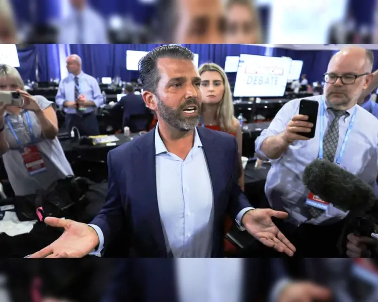 Testifica Donald Trump Jr como acusado en caso de fraude en Nueva York