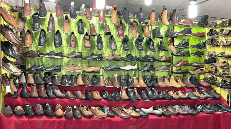Ya está en Nogales la Expo Zapatera desde León Guanajuato