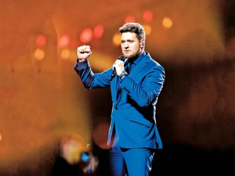 Michael Bublé, todo un showman