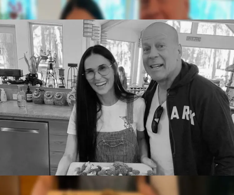 Empeora salud de Bruce Willis; no reconoce a su ex esposa Demi Moore