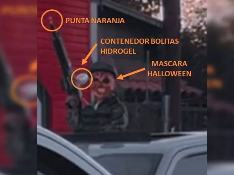 Aclaran video de redes sociales sobre menor armado